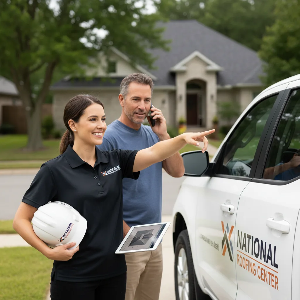 National Roofing Center customer support in Eaton
